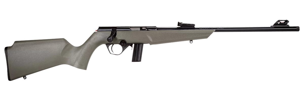 Rossi RB22 Compact 22 LR 10+1, 16in Matte Black Button Rifled Free Floating