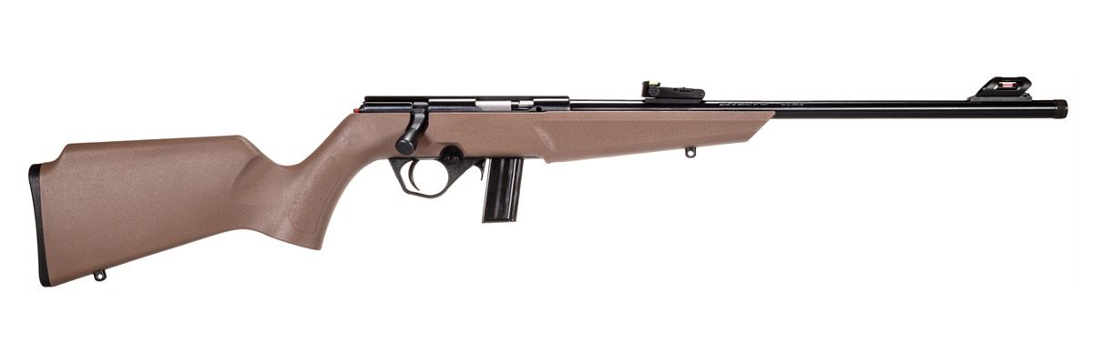 Rossi RB22L1611FDE Compact 22 LR 10+1, 16in Matte Black Button Rifled Free