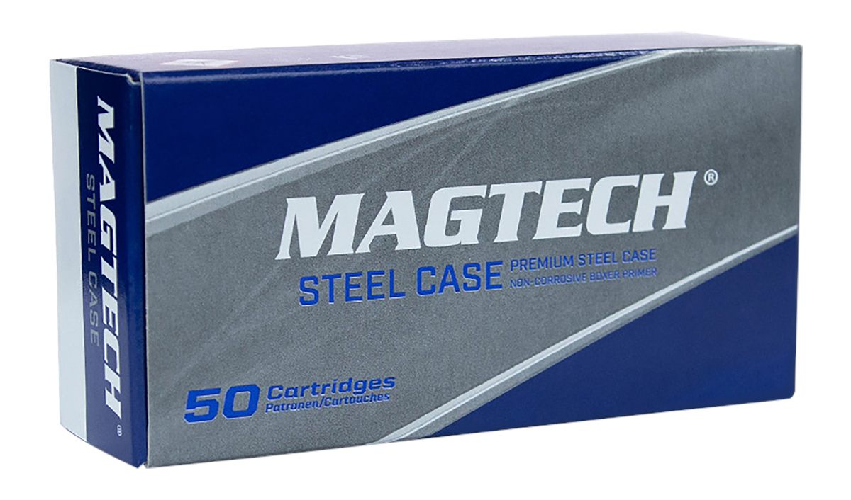 Magtech Steel Case (Zinc-Plated) Handgun Ammunition 9mm Luger 115 gr. FMJ 1