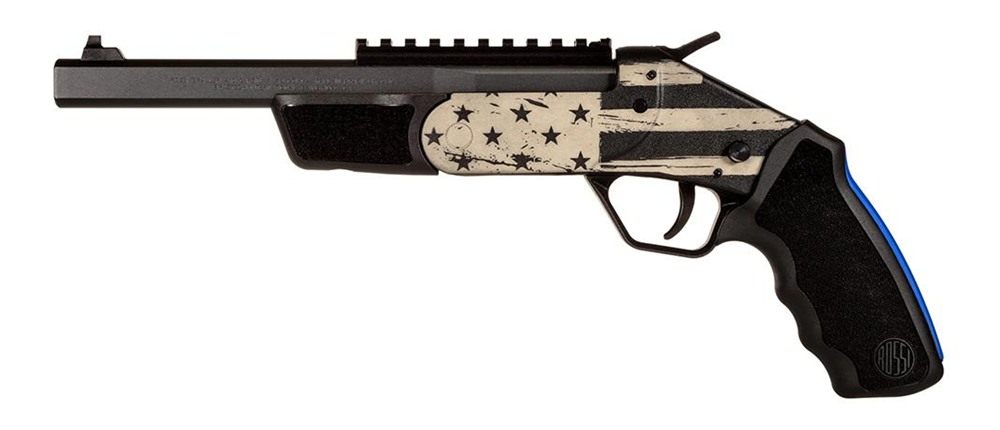 Rossi Brawler US Flag Handgun 45 Colt/410 ga 1rd Capacity 9in Barrel Black