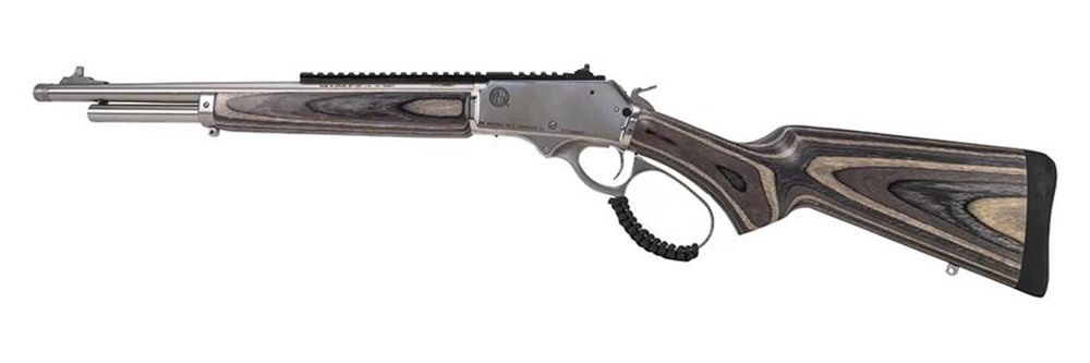 Rossi 950045189LW R95 45 Colt 8+1 18in Matte Stainless Threaded Barrel, Pol view 2