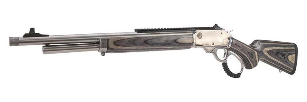 Rossi 950045189LW R95 45 Colt 8+1 18in Matte Stainless Threaded Barrel, Pol view 5