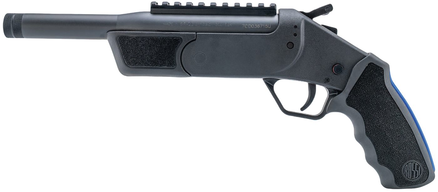 Rossi SSPB9556-BK Brawler 5.56 Nato 1rd 9in Matte Black Steel Barrel, Polym