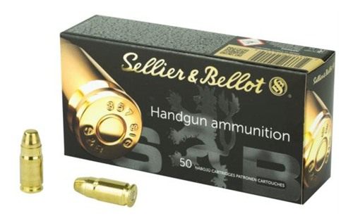 Sellier Bellot SB357SIG Handgun 357 Sig 140gr Full Metal Jacket 50 Per Box/ view 2