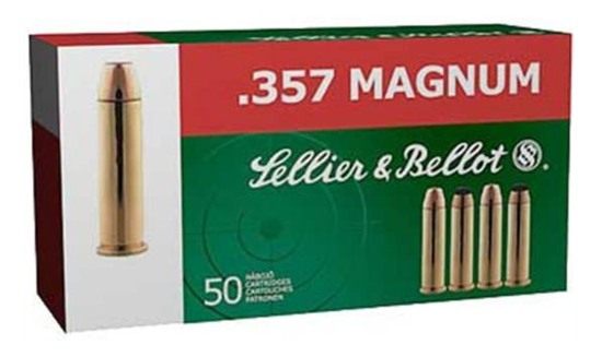 Sellier Bellot SB357A Handgun 357 Mag 158gr Full Metal Jacket 50 Per Box/20 view 2