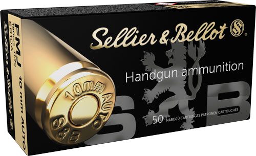 Sellier Bellot SB10A Handgun 10mmAuto 180gr Full Metal Jacket 50 Per Box/20 view 3