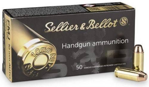 Sellier Bellot SB10A Handgun 10mmAuto 180gr Full Metal Jacket 50 Per Box/20 view 4