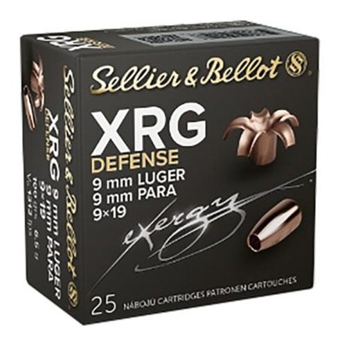 Sellier Bellot SB9XA XRG Defense 9mmLuger 100gr Solid Copper Hollow Point 2 view 2