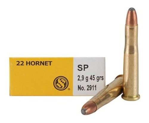 Sellier Bellot SB22HB Rifle 22 Hornet 45gr Soft Point 20 Per Box/90 Case view 2