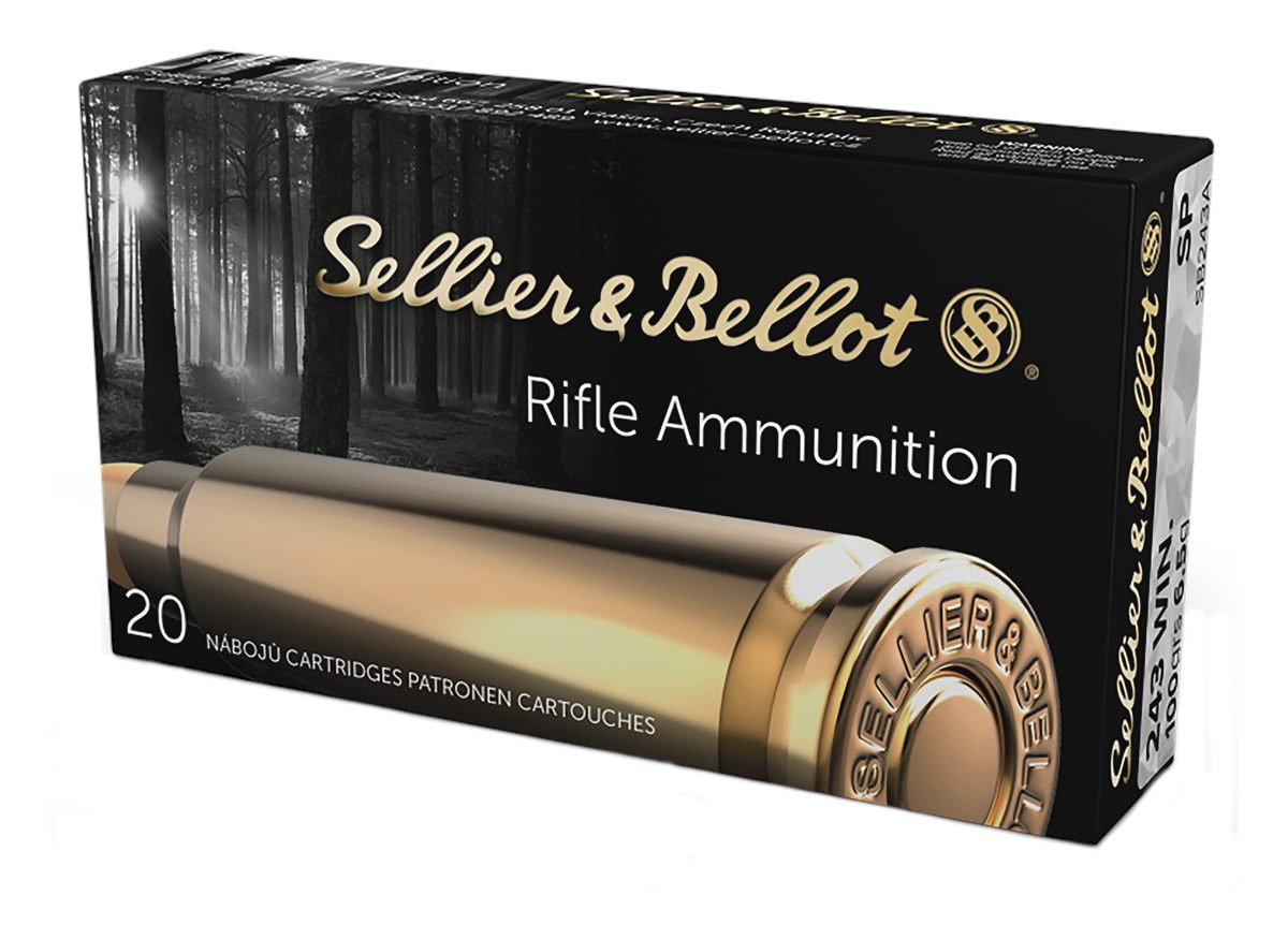 Sellier Bellot SB243A Rifle 243 Win 100gr Soft Point 20 Per Box/25 Case