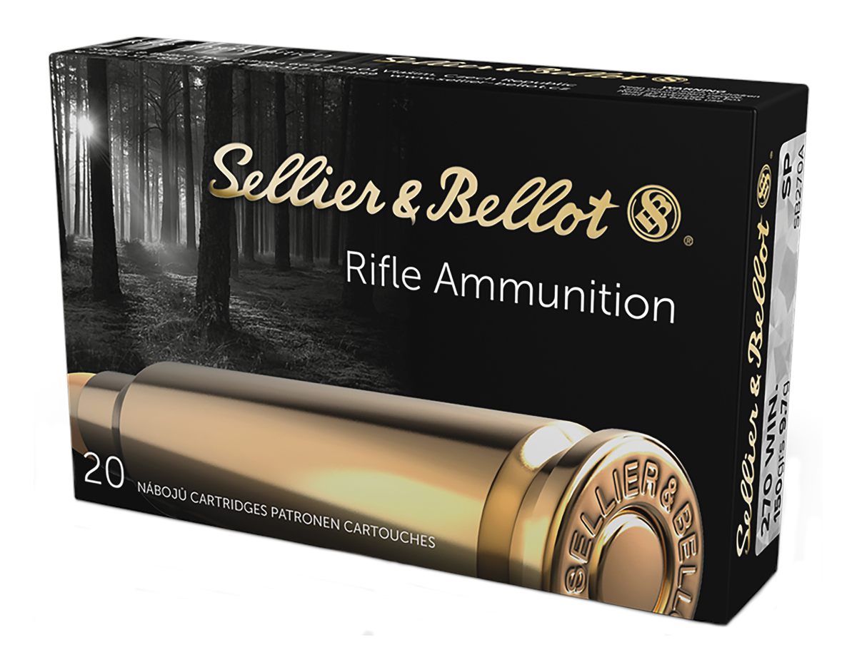 Sellier Bellot SB270A Rifle 270 Win 150gr Soft Point 20 Per Box/20 Case