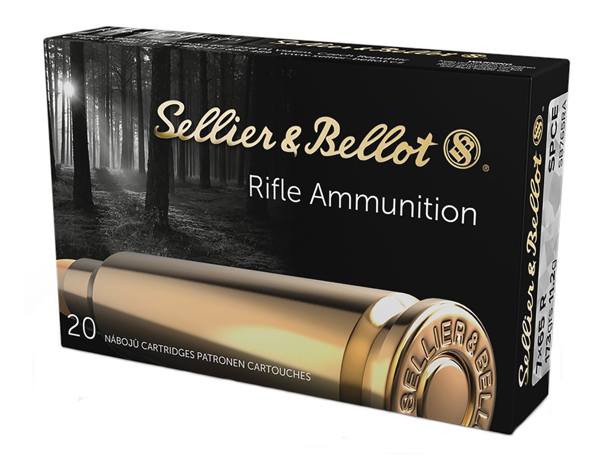 Sellier Bellot SB765RA Rifle 7x65mmR 173gr Soft Point Cut Through Edge 20 P