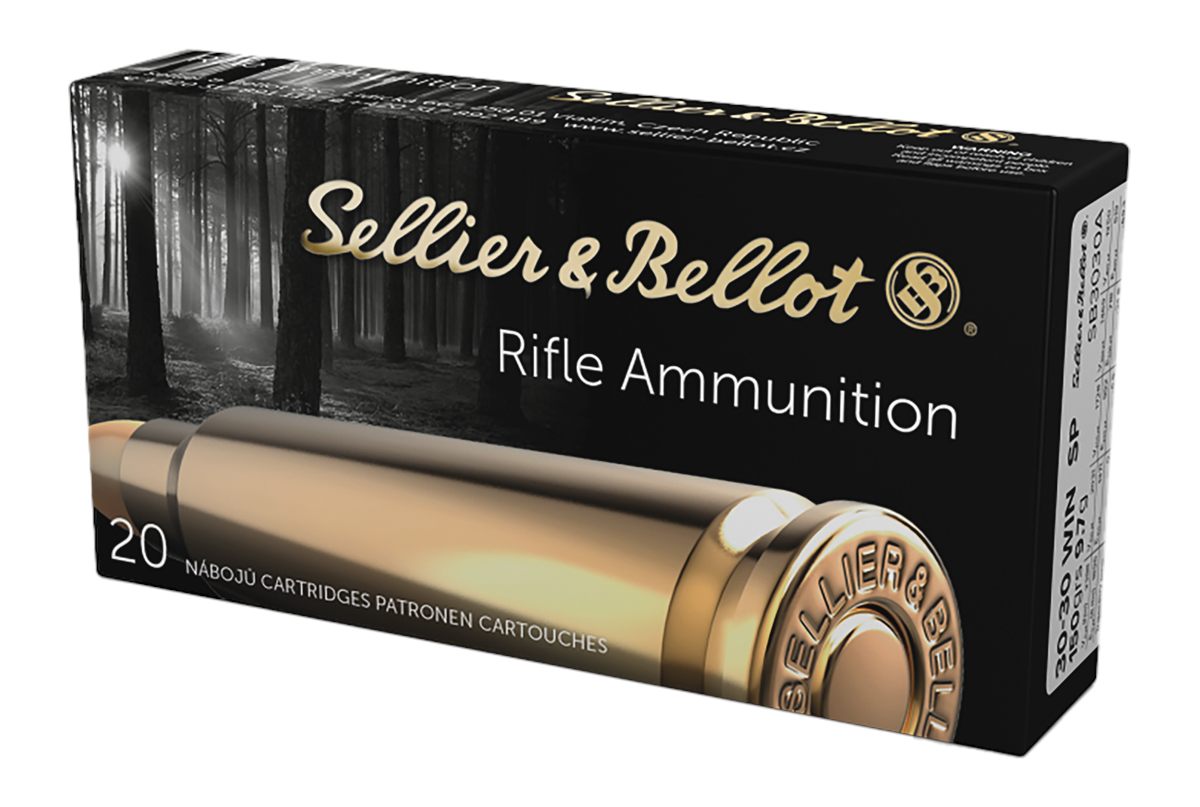 Sellier Bellot SB3030A Rifle 30 Win 150gr Soft Point 20 Per Box/25 Case