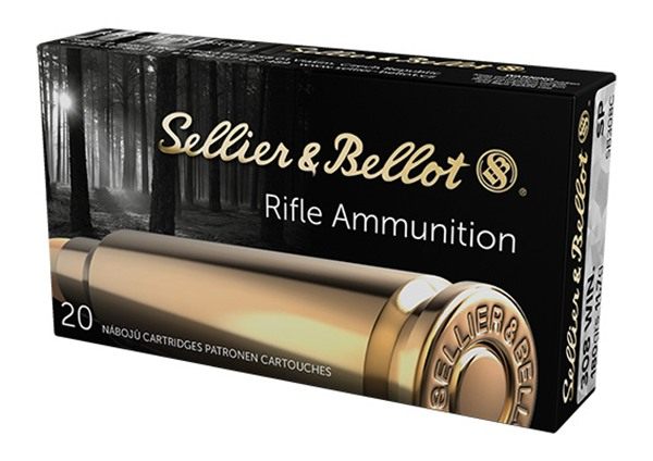 Sellier Bellot SB308C Rifle 308 Win 180gr Soft Point 20 Per Box/25 Case view 2