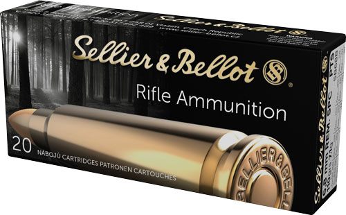 Sellier Bellot SB68B Rifle 6.8mmRemSPC 110gr Plastic Tip Special 20 Per Box view 2