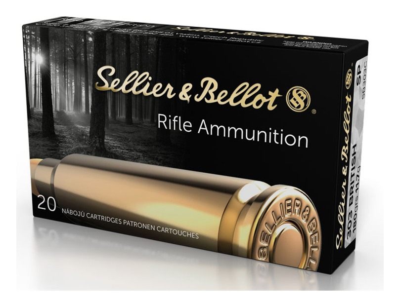 Sellier Bellot SB303C Rifle 303 British 180gr Soft Point 20 Per Box/20 Case view 2