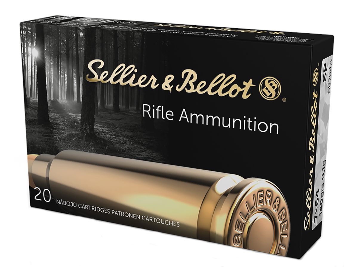 Sellier Bellot SB764A Rifle 7x64mmBrenneke 140gr Soft Point 20 Per Box/20 C