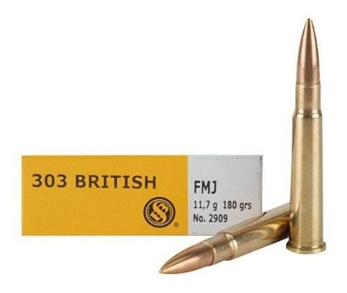 Sellier Bellot SB303A Rifle 303 British 180gr Full Metal Jacket 20 Per Box/ view 4
