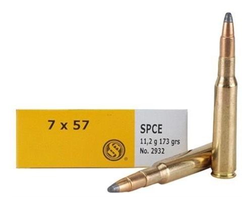 Sellier Bellot SB757C Rifle 7x57mmMauser 173gr Soft Point Cut Through Edge view 3