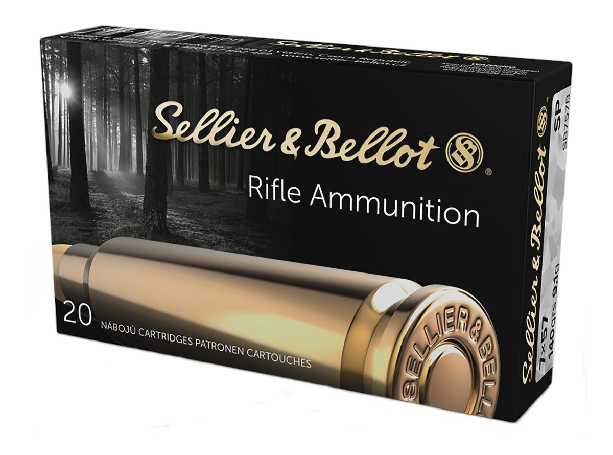 Sellier Bellot SB757B Rifle 7x57mmMauser 140gr Soft Point 20 Per Box/20 Cas