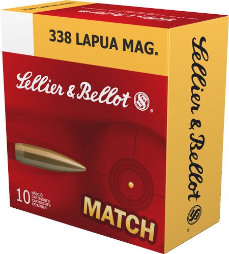 Sellier Bellot SB338LMB Rifle 338 LapuaMag 300gr Hollow Point Boat Tail 10 view 2