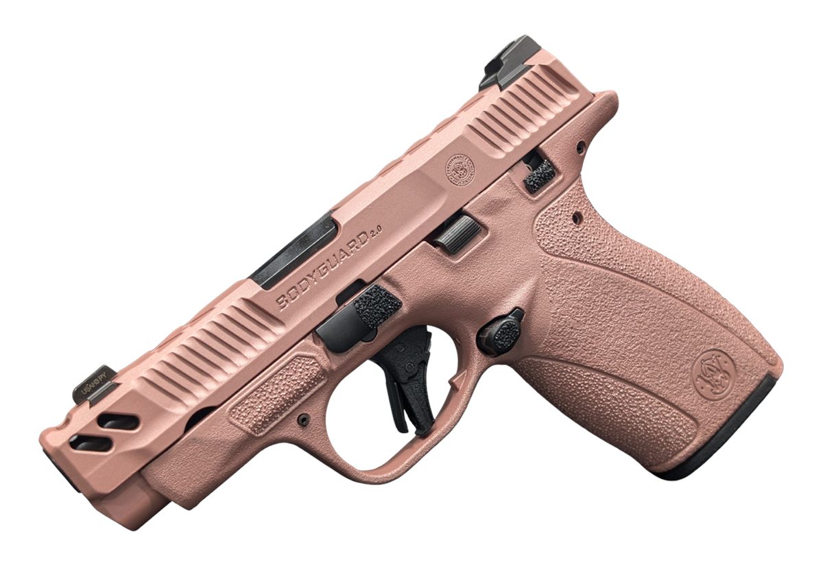 Smith Wesson PC Bodyguard 2.0 Carry Comp Rose Gold 380ACP Pistol 3.1in M.S