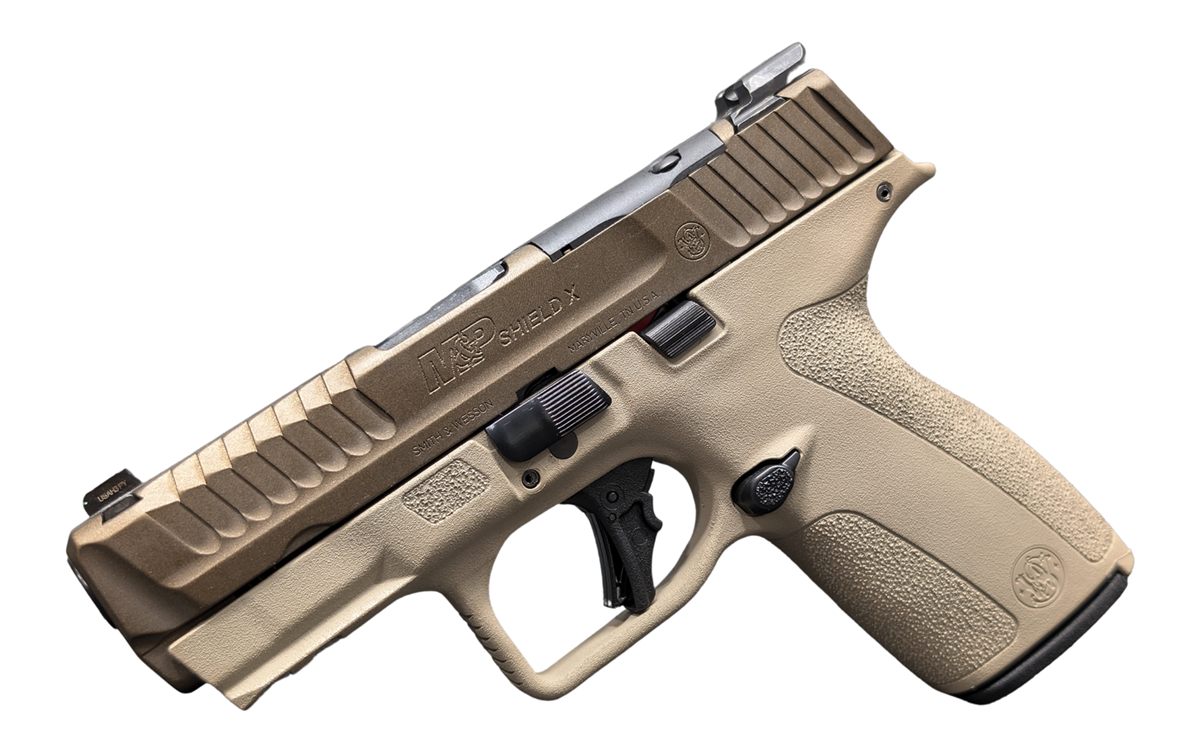 Smith Wesson M P 9 Shield X NTS Mcmillan/Midnight Brnz Pistol 3.6in N.S. 1