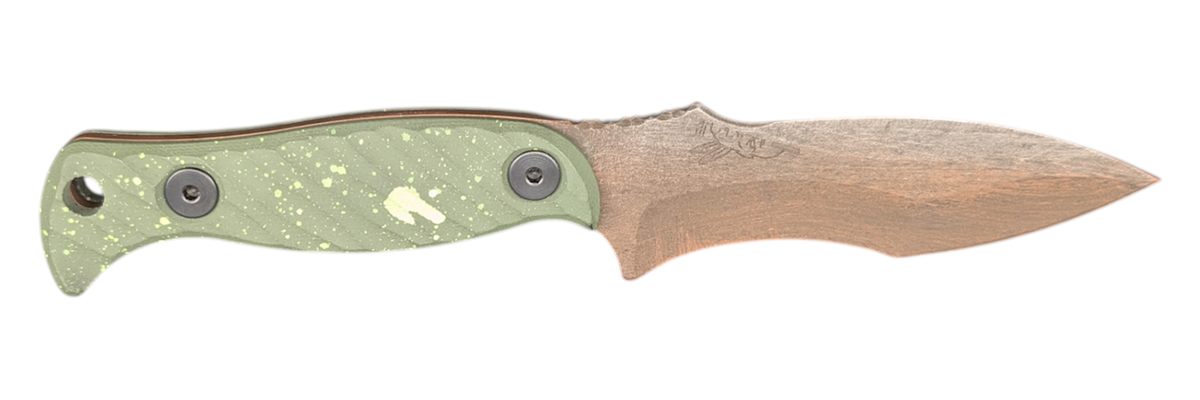 Half Face Blades Extremis DOOMSDAY 3.5in Blade, 7.5inOA, S45VN Steel, Micar
