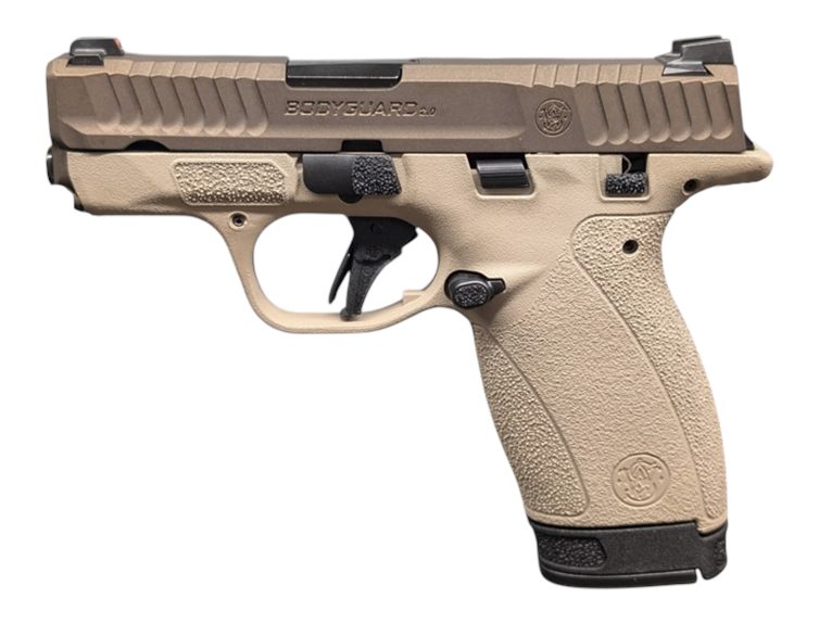 Smith Wesson Bodyguard 2.0 MS 380ACP 2.75in TWO Tone TAN 1-10RD 1-12RD