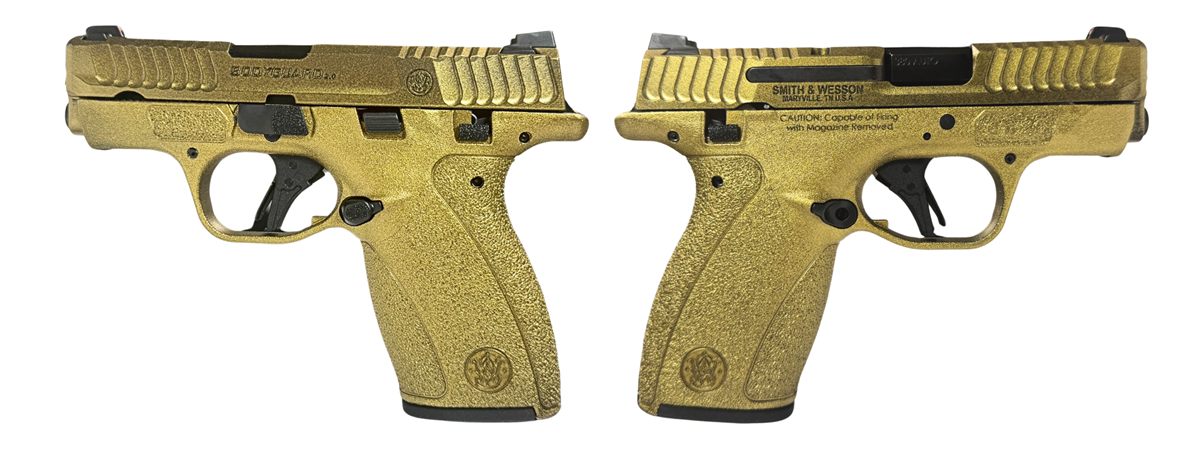 Smith Wesson Bodyguard 2.0 Gold MS 380ACP 2.75in 1-10RD 1-12RD