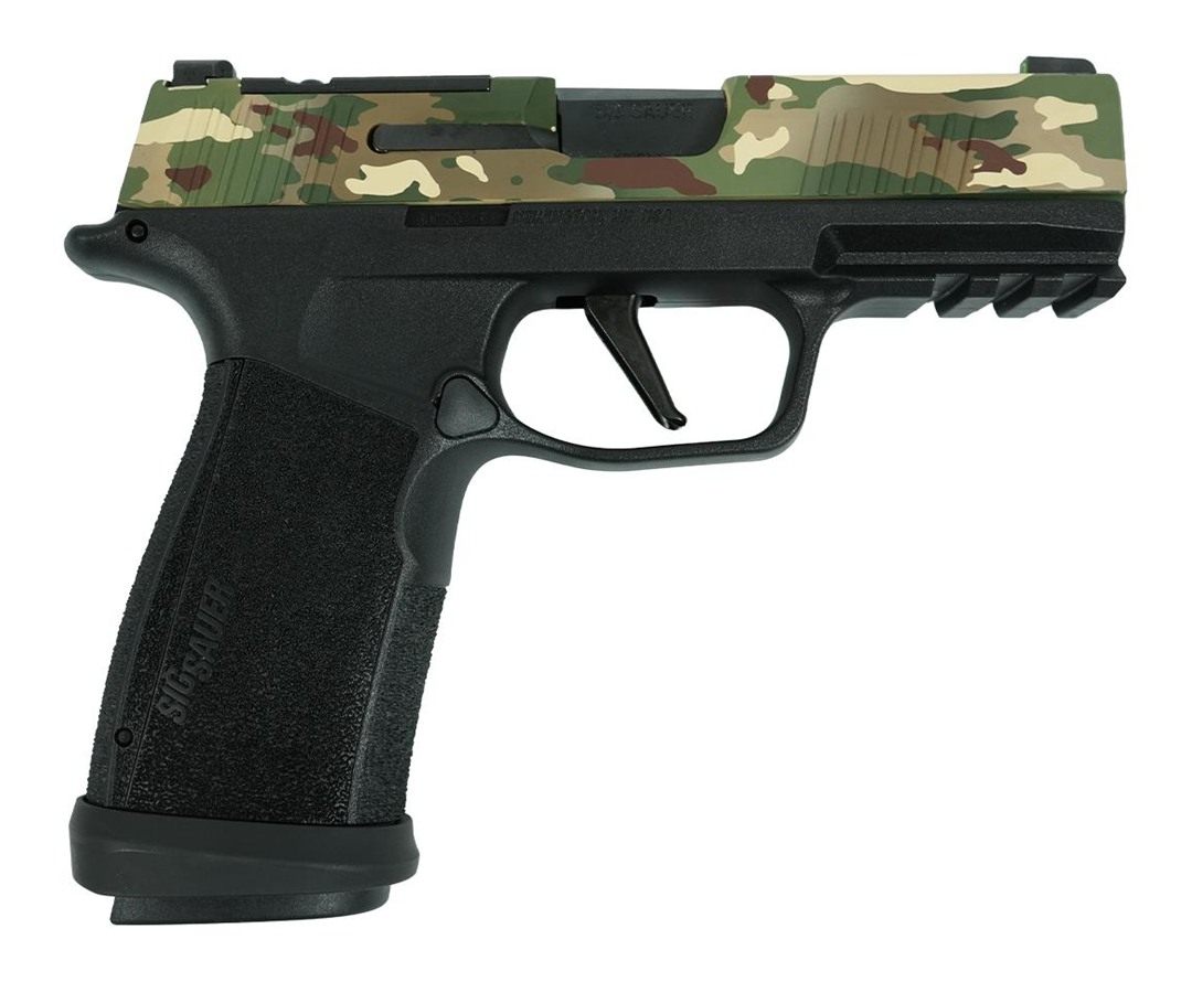 Sig Sauer P365 MuiltiCam Xmacro Tacops Handgun 9mm Luger 17rd Magazines(4) view 2