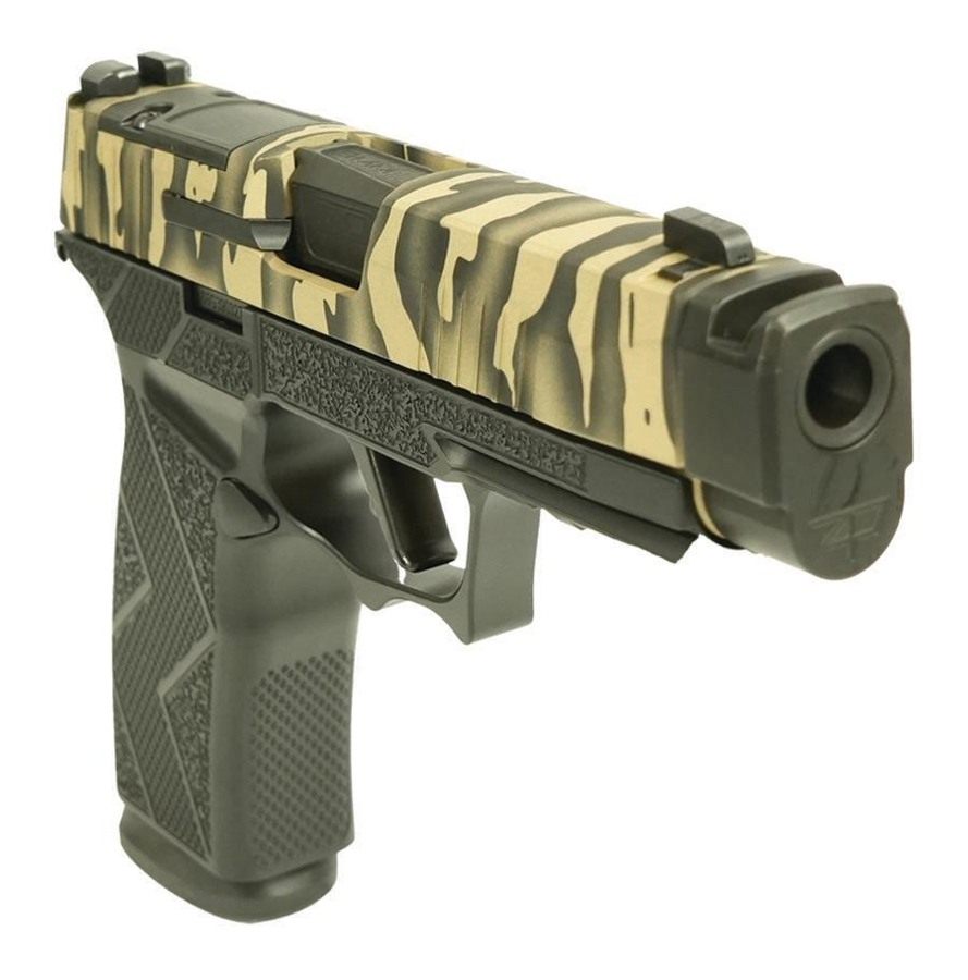 Sig Sauer P365 Tiger Stripe Black Xmacro Tacops Handgun 9mm Luger 17rd Maga view 2