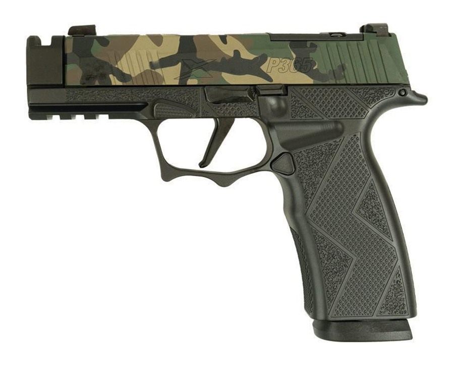 Sig Sauer P365X M81 Metal Comp Handgun 9mm Luger 17rd Magazine 3.5in Barrel view 4