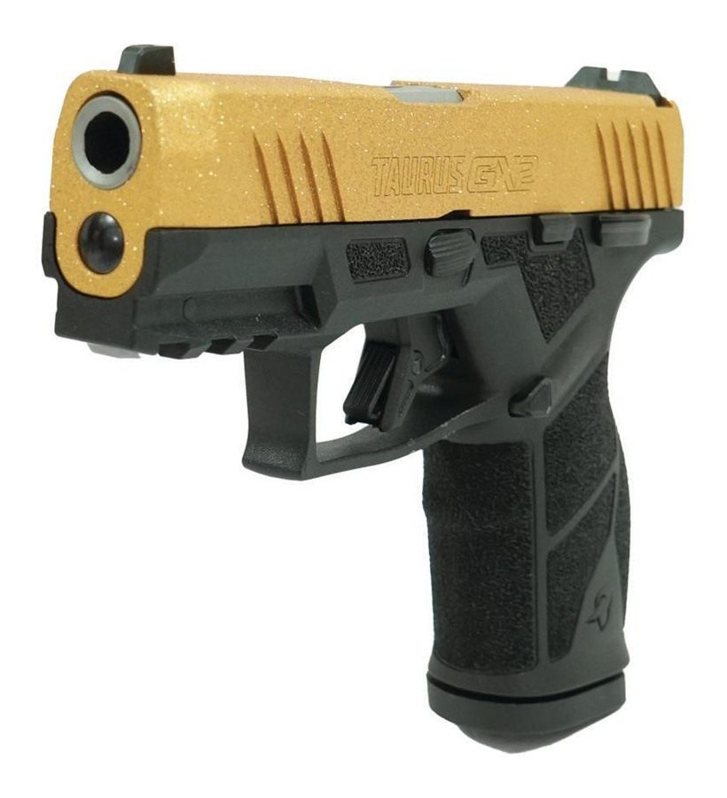 Taurus GX2 Gold Glitter Handgun 9mm Luger 13rd Magazines (2) 3.38in Barrel