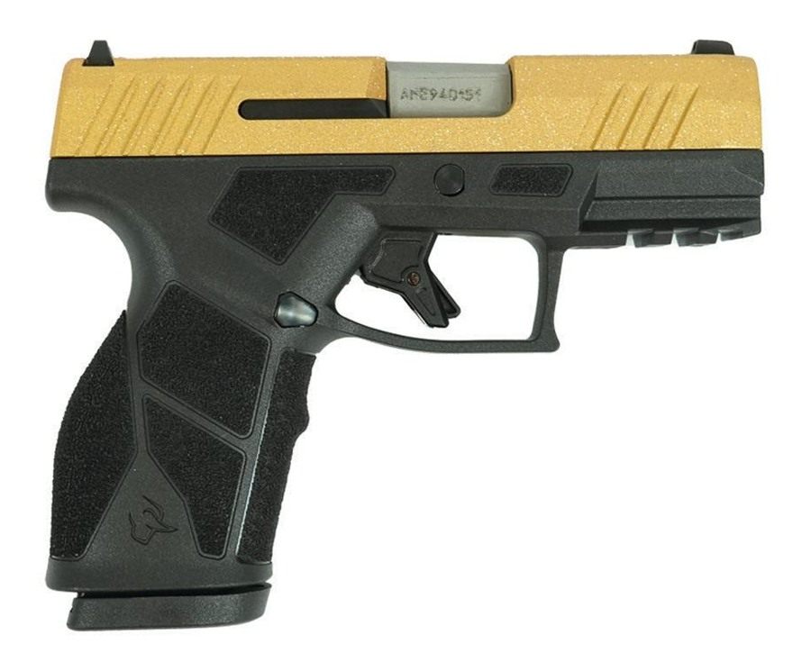 Taurus GX2 Gold Glitter Handgun 9mm Luger 13rd Magazines (2) 3.38in Barrel view 4