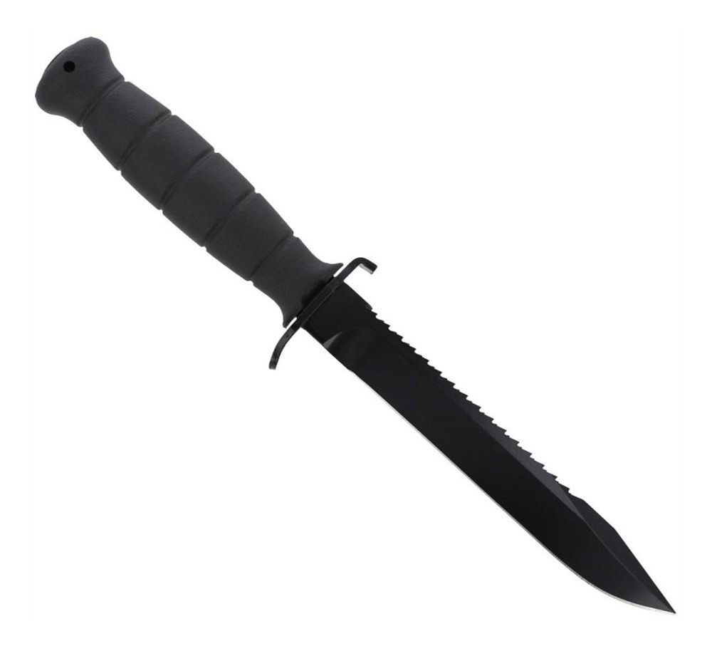 Glock Survival Tactical Fixed Knife 6-1/2in Drop Point Blade Black Bulk