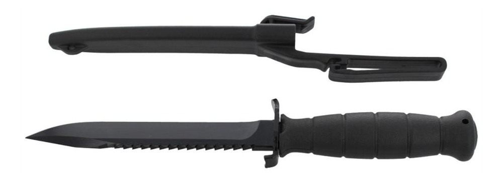 Glock Survival Tactical Fixed Knife 6-1/2in Drop Point Blade Black Bulk view 3