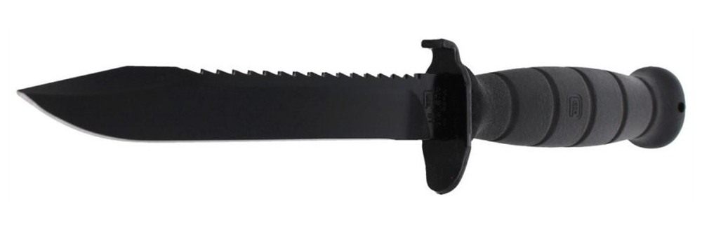 Glock Survival Tactical Fixed Knife 6-1/2in Drop Point Blade Black Bulk view 5