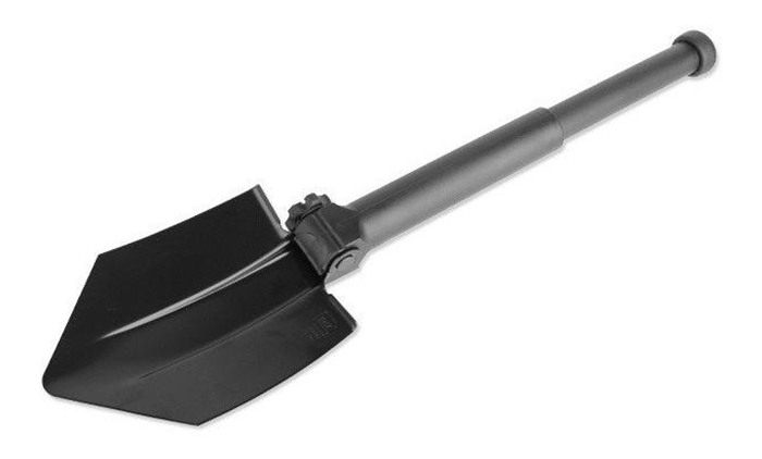 Glock Entrenching Tool Folding Shovel with Saw Black Bulk view 2