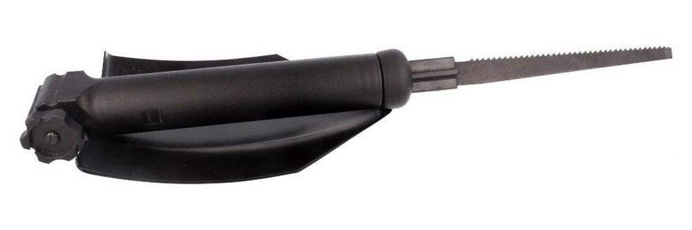Glock Entrenching Tool Folding Shovel with Saw Black Bulk view 3