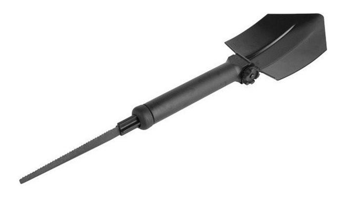 Glock Entrenching Tool Folding Shovel with Saw Black Bulk view 4