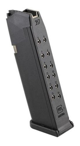 Glock Factory Handgun Magazine Black for Model 31 .357 Sig 10/rd Bulk