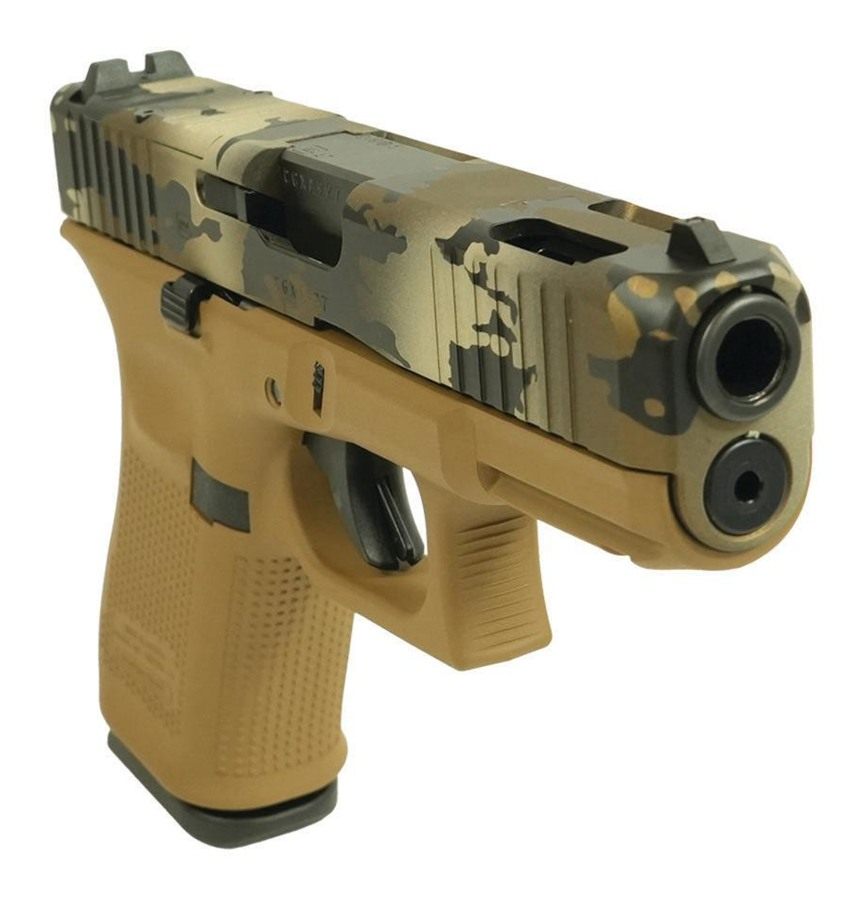 Glock V-Series Model 19 Optic Ready Ported Handgun 9mm Luger 15rd Magazines