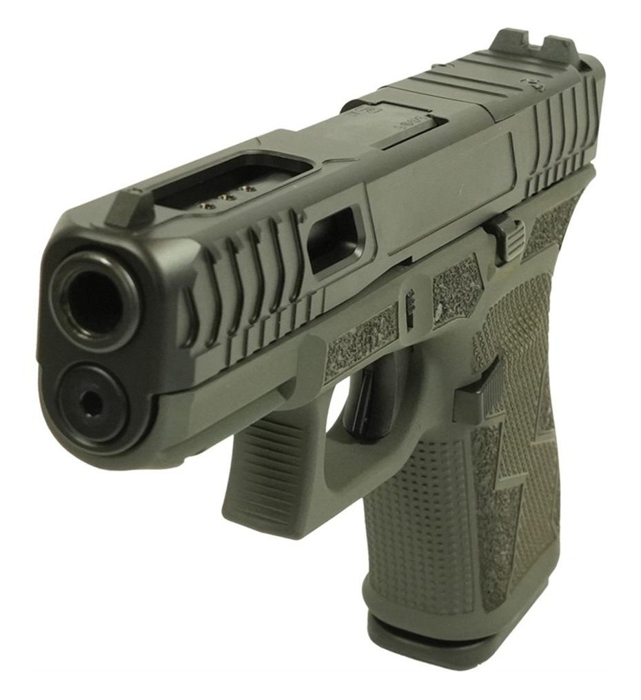 Glock V-Series Model 19 Kavorka Optic Ready Ported Handgun 9mm Luger 15rd M