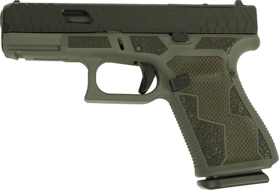 Glock V-Series Model 19 Kavorka Optic Ready Ported Handgun 9mm Luger 15rd M view 4