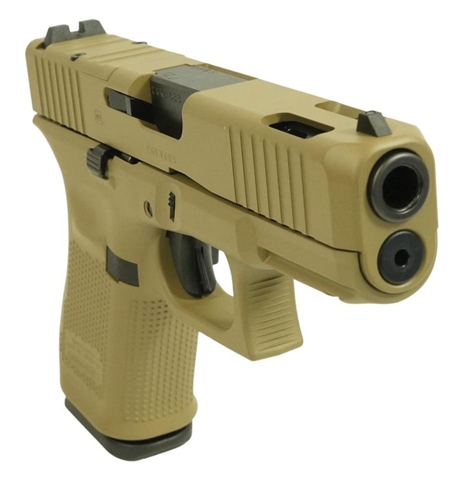Glock V-Series Model 19 Optic Ready Ported Handgun 9mm Luger 15rd Magazines view 2