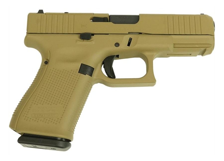 Glock V-Series Model 19 Optic Ready Ported Handgun 9mm Luger 15rd Magazines view 3
