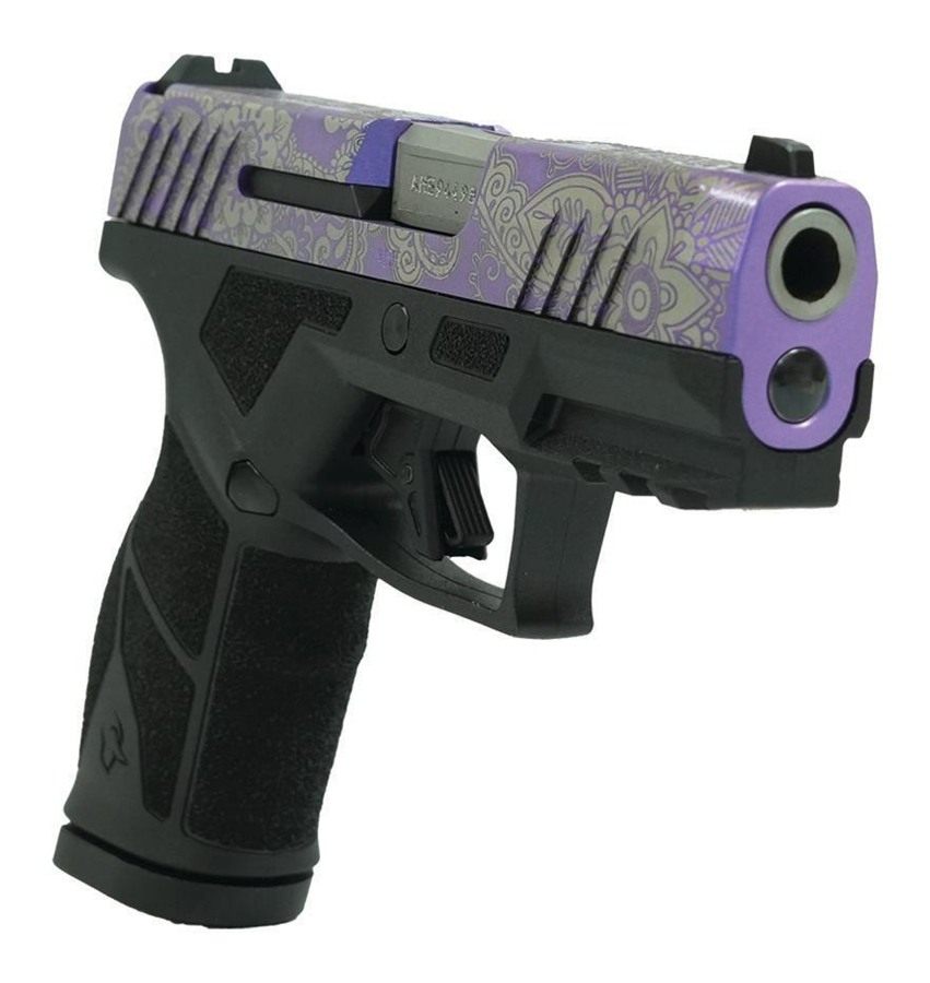 Taurus GX2 Purple Paisley Handgun 9mm Luger 13rd Magazines (5) 3.38in Barre view 2