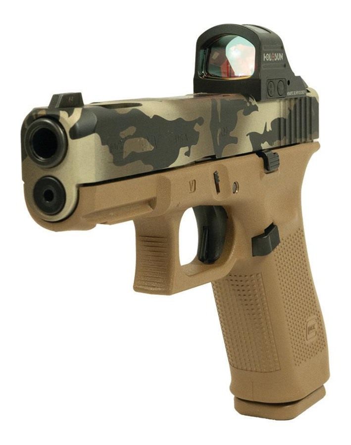 Glock V-Series Model 19x OR Camo Handgun 9mm Luger 17rd Magazines (3) 4.02i view 5