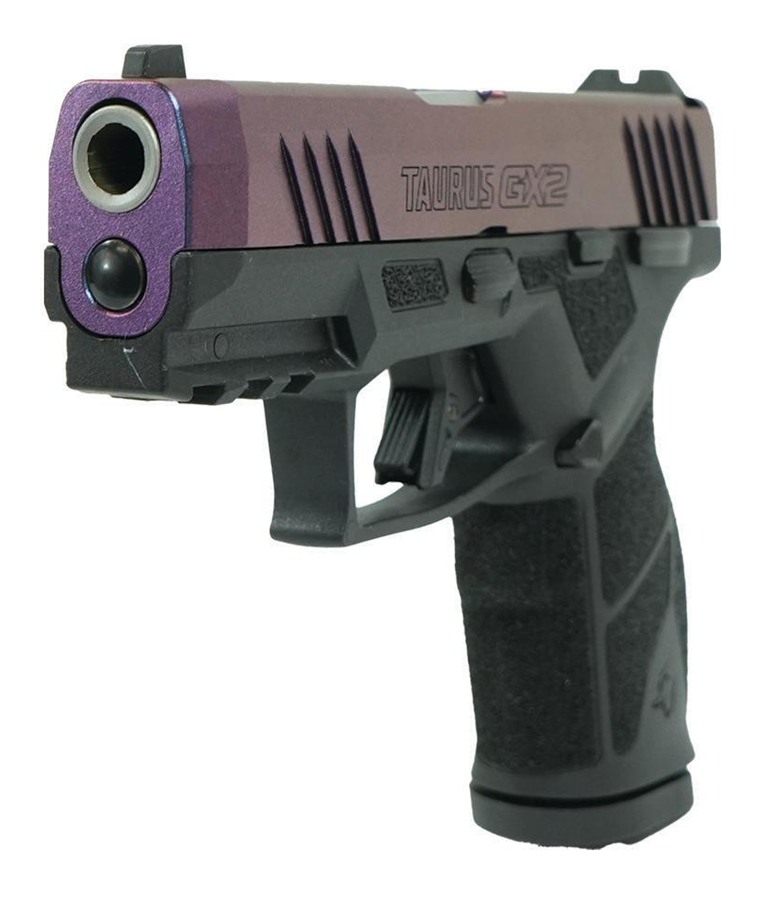 Taurus GX2 Mongoose Purple Handgun 9mm Luger 13rd Magazines (5) 3.38in Barr